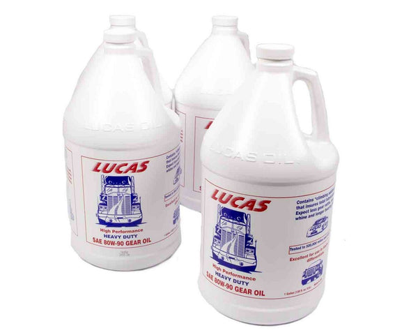 LUCAS OIL 80w90 Gear Oil Cs/4-Gal 10046
