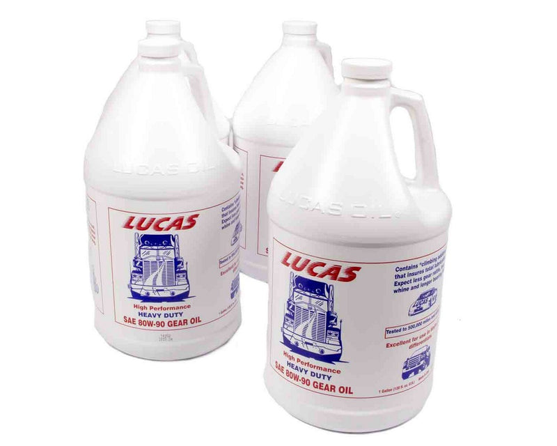 LUCAS OIL 80w90 Gear Oil Cs/4-Gal 10046