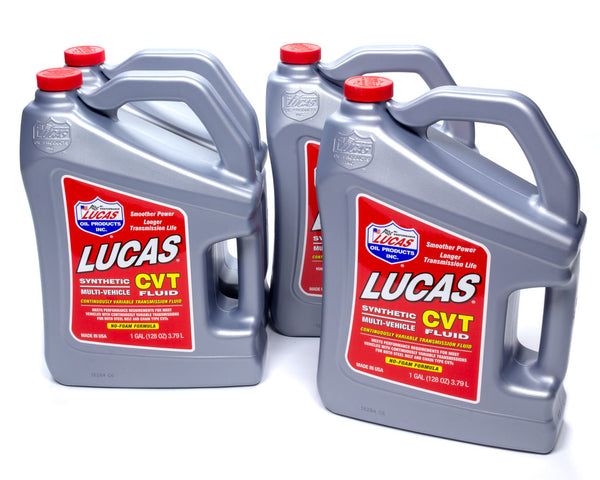 LUCAS OIL Synthetic CVT Trans Fluid Case 4 x 1 Gallon 10112