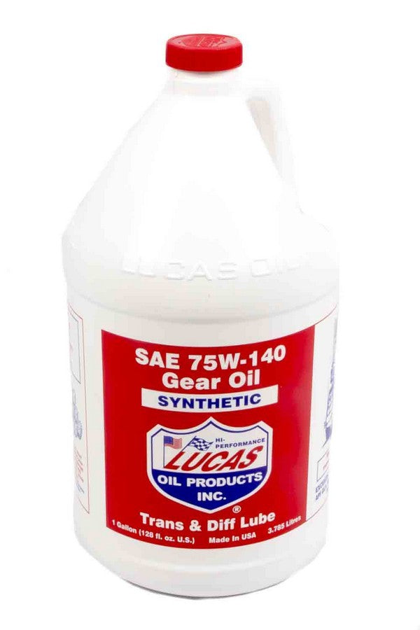 LUCAS OIL 75w140 Synthetic Gear Oil 1 Gal LUC10122