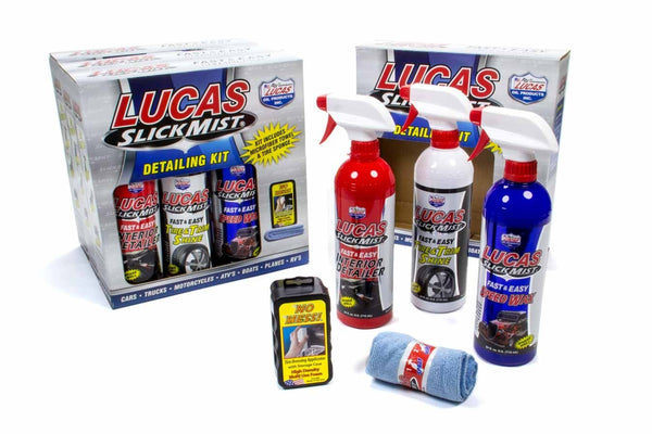 LUCAS OIL Slick Mist Detailing Kit Case 4 Kits 10558