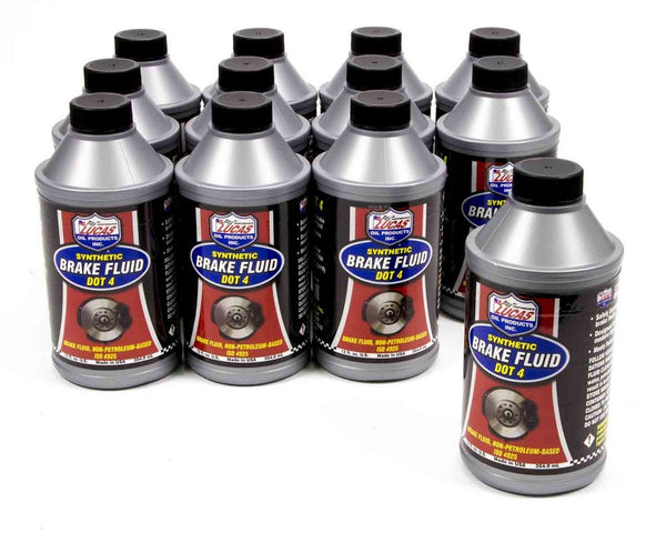 LUCAS OIL Brake Fluid Dot 4 Case 12x12oz 10827