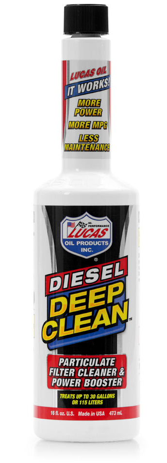 LUCAS OIL Diesel Deep Clean Fuel Additive 16oz. LUC10872
