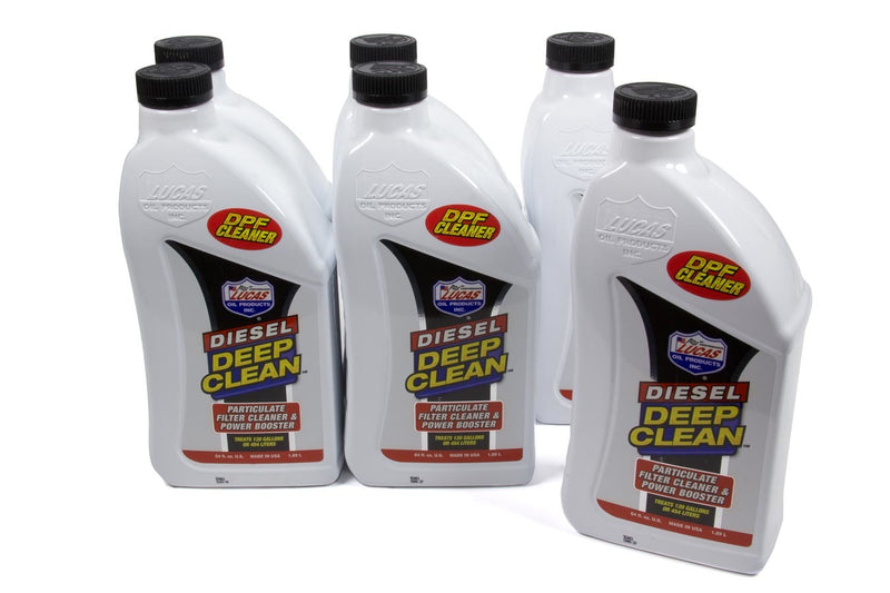 LUCAS OIL Diesel Deep Clean Fuel Additive Case 6 x 64oz. 10873