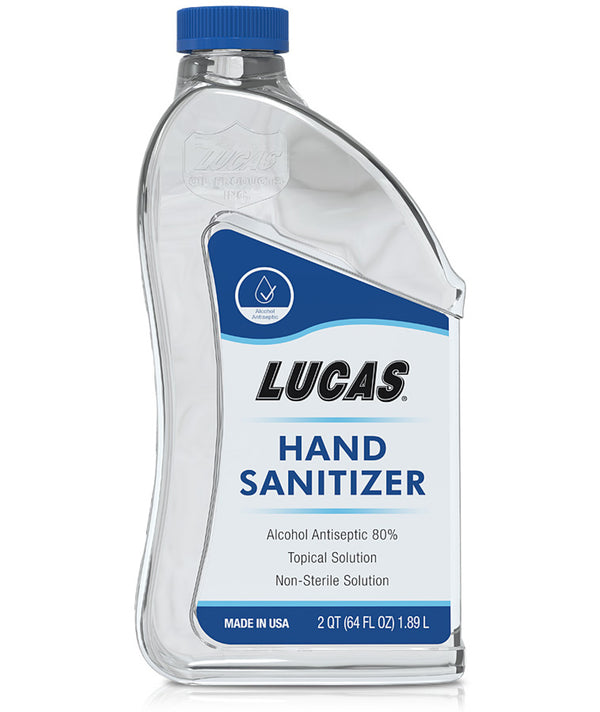 LUCAS OIL Hand Sanitizer Case 50 x 2oz Bottles 11176