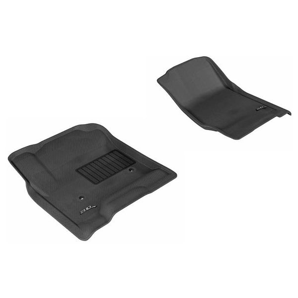 3D MAXPIDER GM P/U 1500 14- Kagu Fl oor Liner 1st Row Black L1CH03911509
