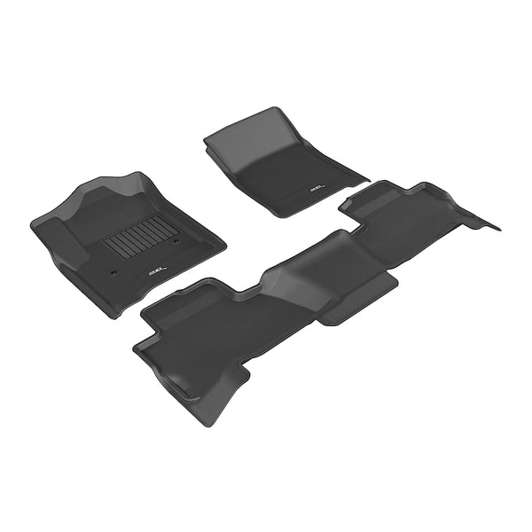 3D MAXPIDER Chevy Tahoe 15- Kagu Fl oor Liner 1&2&3r Row Blk L1CH06201509