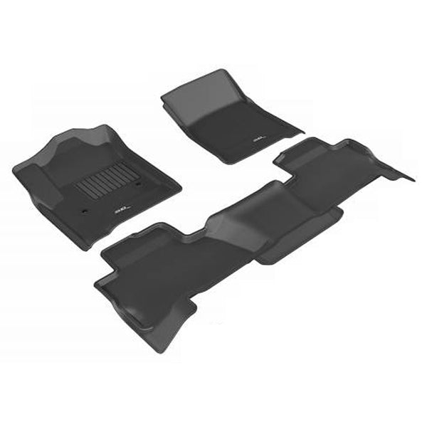 3D MAXPIDER Chevy Tahoe 15- Kagu Fl oorLiner 1&2&3rd Row Blk L1CH06801509