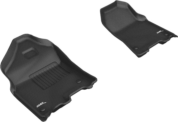 3D MAXPIDER Ram 1500 CC/QC 19- Kagu Floor Liners 1st Row Blk L1DG02811509