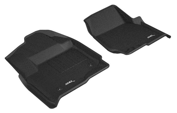 3D MAXPIDER Ford F250 17- Kagu Floor Liner 1st Row Blk L1FR10711509