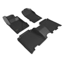 3D MAXPIDER 21- Ford Bronco Kagu Rear Floorliners Black L1FR14901509