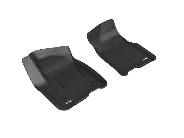 3D MAXPIDER Chevy Tahoe 21- Kagu Fl oor Liners 1st Row Black L1GM02911509