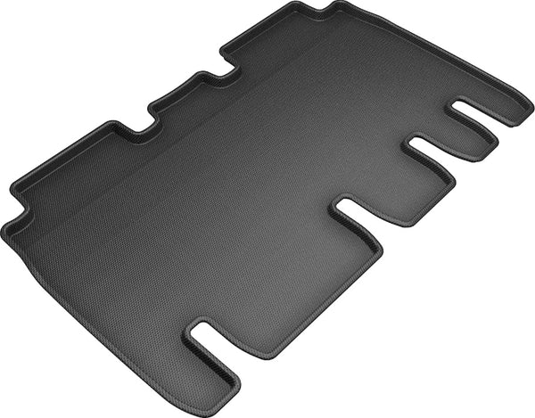 3D MAXPIDER Tesla Model X 16- Kagu Rear Floorliner Black L1TL01121509