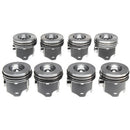 MAHLE ORIGINAL/CLEVITE Piston Set w/Rings Ford 6.0L Diesel 8pk 2243503WR040