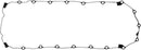 MAHLE ORIGINAL/CLEVITE Oil Pan Gasket 11-16 Hemi 5.7L OS32400
