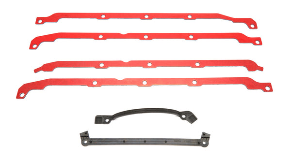 MAHLE ORIGINAL/CLEVITE Oil Pan Gasket Set - BBC Gen-4 Notched Side Rail OS32512