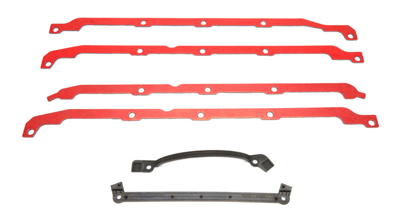 MAHLE ORIGINAL/CLEVITE Oil Pan Gasket Set - BBC Gen-4 Notched Side Rail OS32512