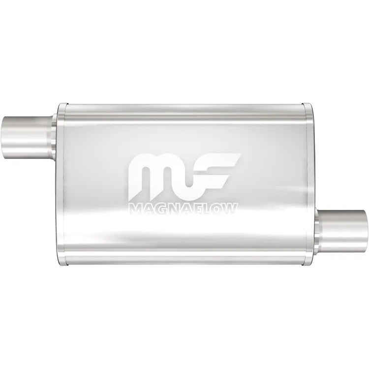 MAGNAFLOW PERF EXHAUST Stainless Muffler 2.25in. Offset In/Out 11235