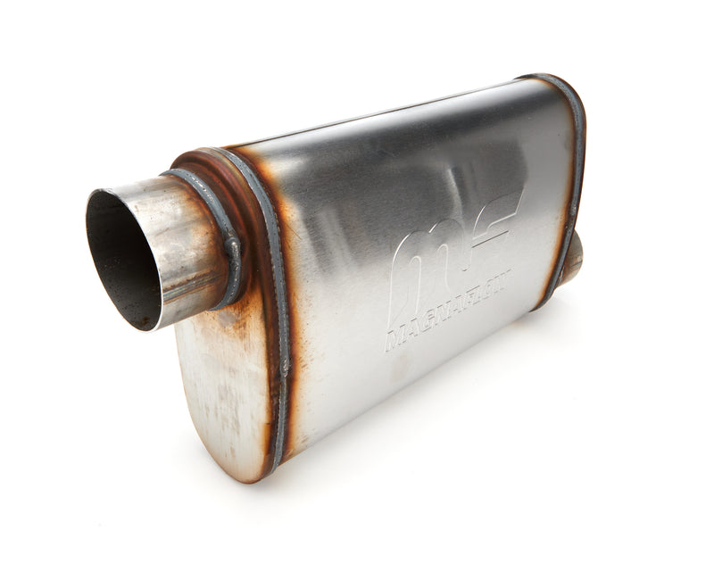 MAGNAFLOW PERF EXHAUST Stainless Steel Muffler 3in In/Out Offset/Offset 11239