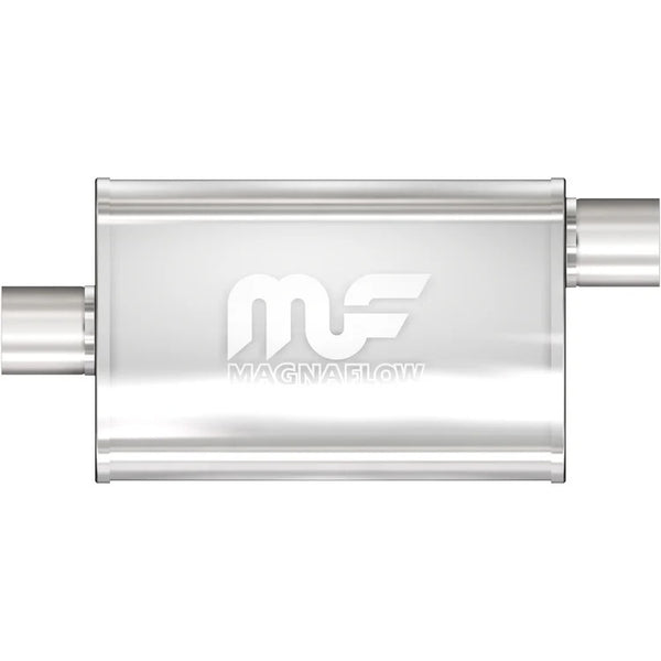 MAGNAFLOW PERF EXHAUST Stainless Muffler 2.25in. Offset In/Center 11255