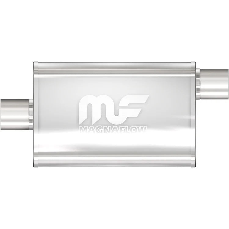 MAGNAFLOW PERF EXHAUST Stainless Muffler 2.5in Offset In/Center Out 14326