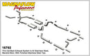 MAGNAFLOW PERF EXHAUST 55-57 Chevy Bel Air Crossmember Back Exhaust 16792