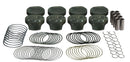 MAHLE PISTONS LS FT Powerpak Piston Set 4.125 Bore -4.0cc 197754925