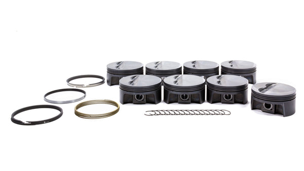 MAHLE PISTONS SBC PowerPak F/T Piston Set 4.155 Bore 930200455