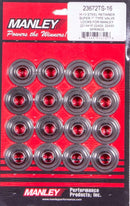 MANLEY Super 7 H-13 Lwt Valve Spring Retainers 23672TS-16
