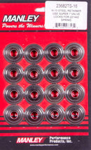 MANLEY Super 7 H-13 Lwt Valve Spring Retainers 23682TS-16