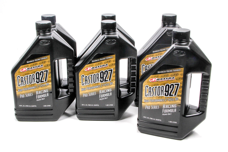 MAXIMA RACING OILS Castor 927 Racing Premix Case 6 x 1/2 Gallon 23964