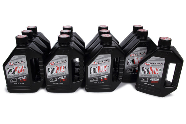 MAXIMA RACING OILS Pro Plus+ 10w50 Syntheti c Case 12 x 1 Liter 30-19901