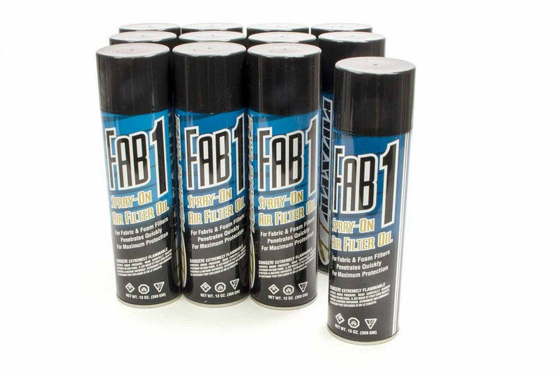 MAXIMA RACING OILS FAB1 Air Filter Oil Case 12x13oz 61920