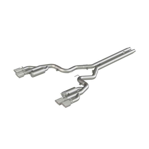 MBRP INC 18- Mustang 5.0L 3in Ca t Back Exhaust Quad Dual S7207AL