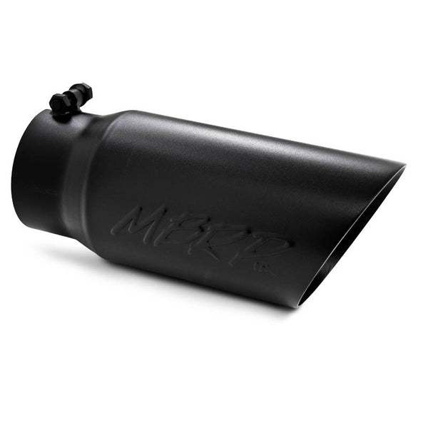 MBRP INC Tip 5in O.D. Dual Wall A ngled 4in inlet T5053BLK