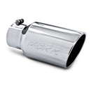 MBRP INC Tip 6in O.D. Angled Roll ed End 4in inlet T5073
