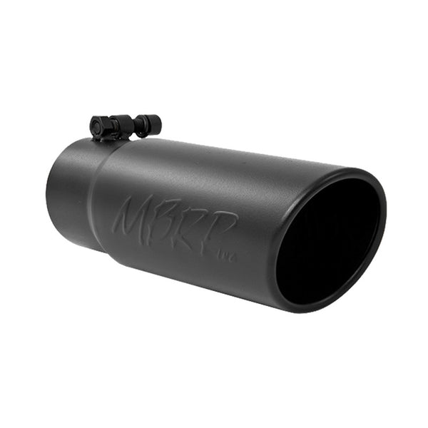 MBRP INC Stainless Steel Tip 3.5 in OD 3in Inlet 10in L T5115BLK