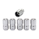 MCGARD Wheel Locks 5Pcs. 18- Jeep JL 14mm x1.5 Chrome 24515
