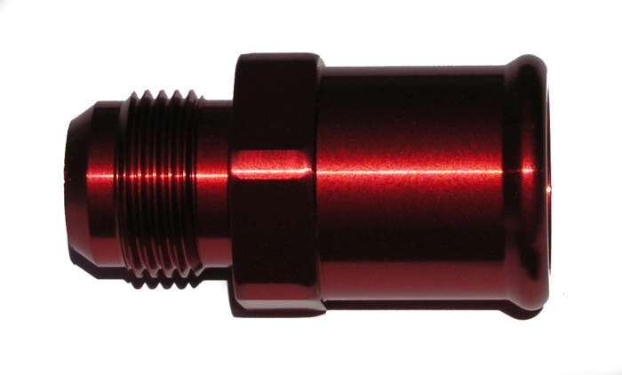 MEZIERE -16an Male to 1-1/2 Hose Adapter - Red WA16150R
