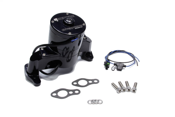 MEZIERE SBC Billet HD Electric Water Pump - Black WP101SHD