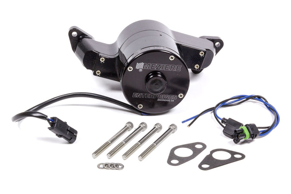 MEZIERE SBF Billet Electric H.D. Water Pump - Black WP111SHD