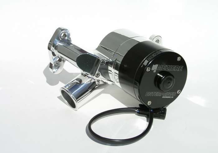 MEZIERE SBC Billet Electric W/P - Hi-Flow - Polished WP301U