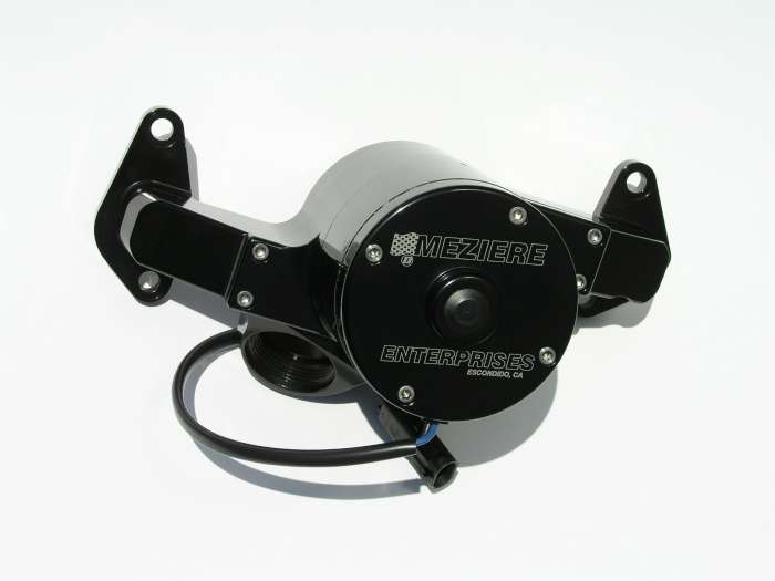 MEZIERE BBF Billet Electric W/P - Hi-Flow - Black WP308S