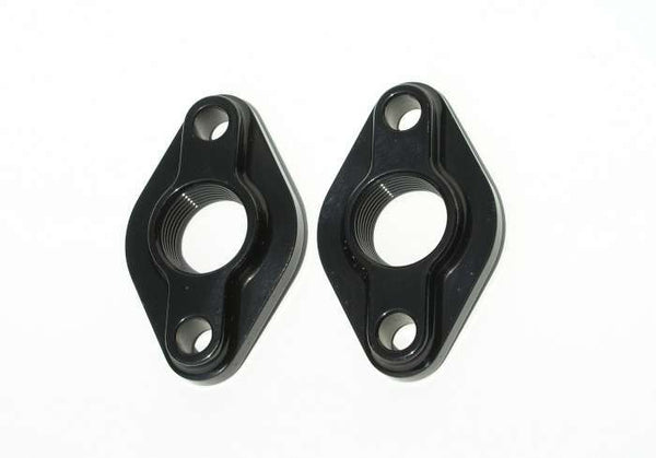 MEZIERE BBC Water Pump Port Adapters - Black (2pk) WP80S