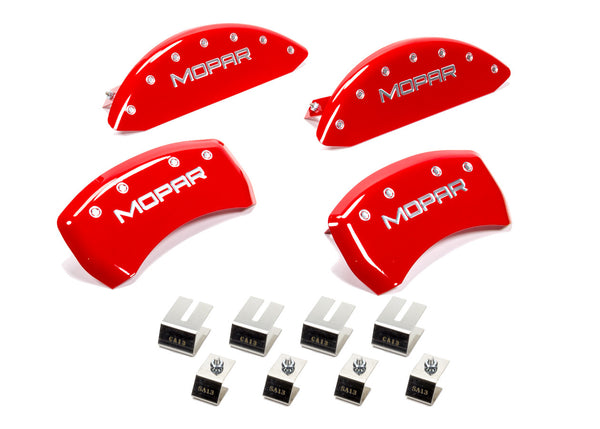 MGP CALIPER COVER 11- Challenger Caliper Covers Red 12162SMOPRD