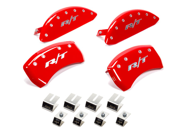 MGP CALIPER COVER 11- Challenger Caliper Covers Red 12162SRT1RD