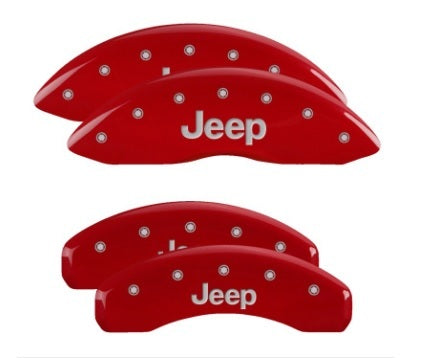 MGP CALIPER COVER 11- Grand Cherokee Caliper Covers Red 42020SJEPRD