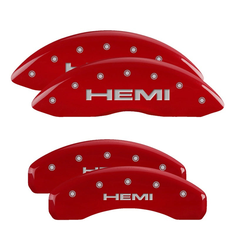 MGP CALIPER COVER 12-17 Dodge Ram Caliper Covers Red 55001SHEMRD