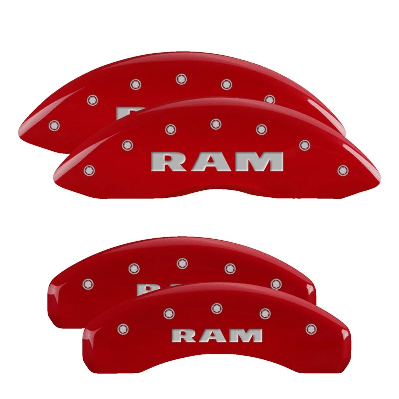 MGP CALIPER COVER 11- Ram 1500 Caliper Covers Red 55001SRAMRD
