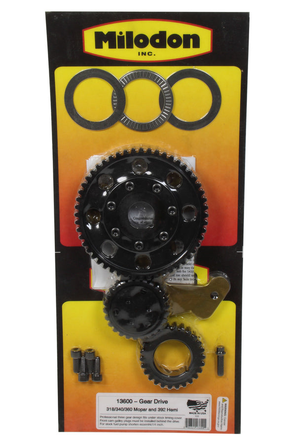 MILODON SB Mopar Gear Drive 13600